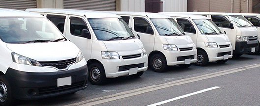 写真：社有車の事故に関するリスク